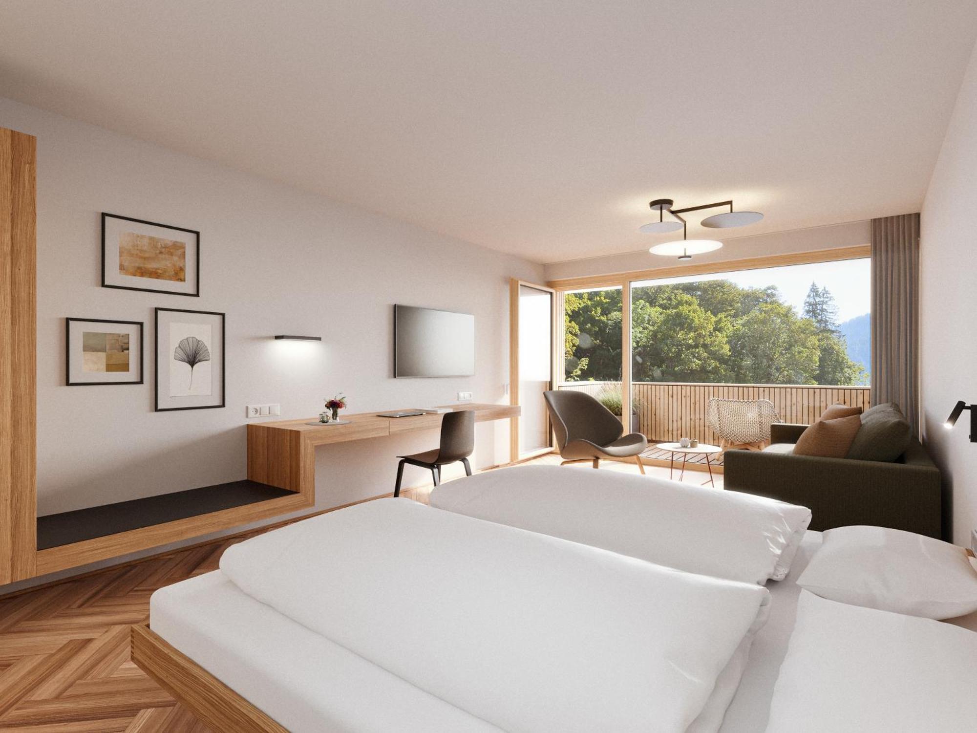 Hotel Krone In Au Au (Vorarlberg) Bagian luar foto