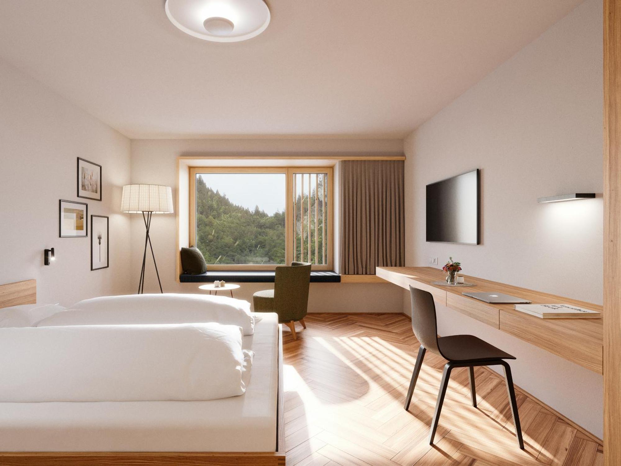 Hotel Krone In Au Au (Vorarlberg) Bagian luar foto