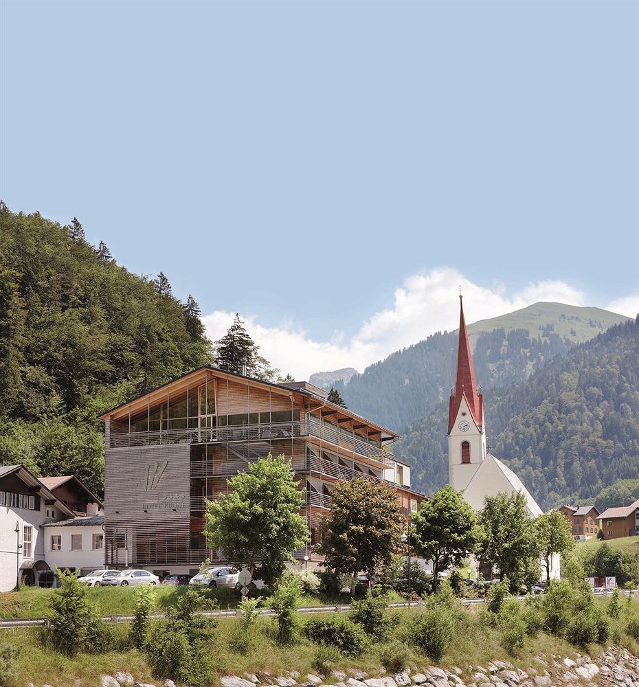 Hotel Krone In Au Au (Vorarlberg) Bagian luar foto