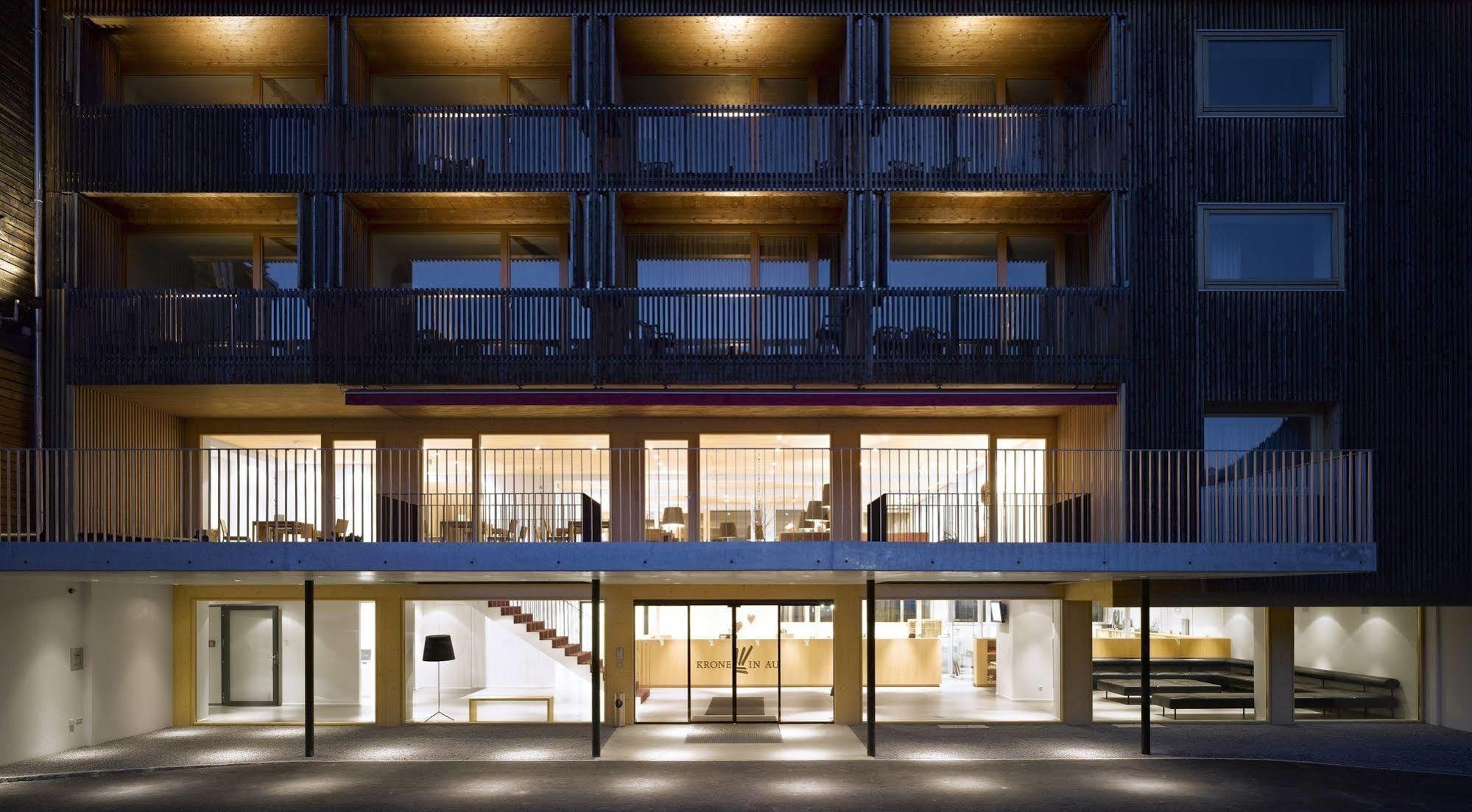 Hotel Krone In Au Au (Vorarlberg) Bagian luar foto